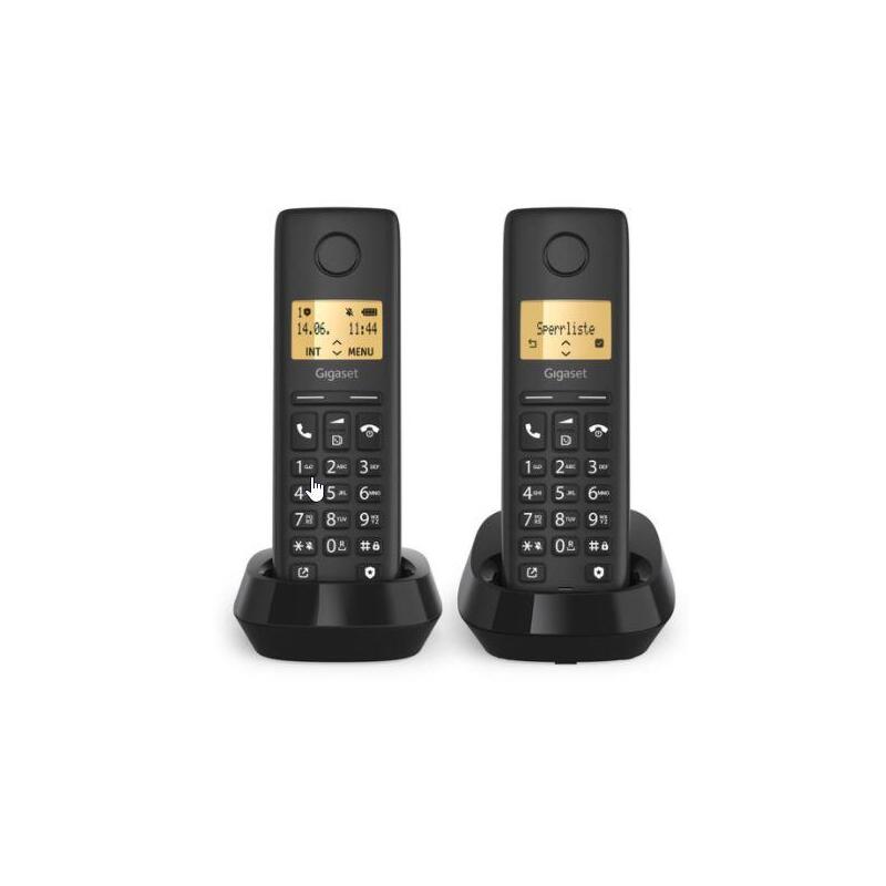 gigaset-pure-100-duo-negro-schnurlostelefon-intware