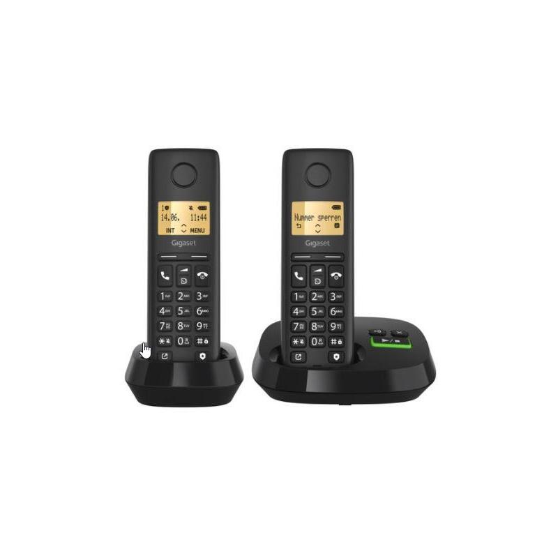 gigaset-pure-100-am-duo-negro-schnurlostelefon-con-ab-intware