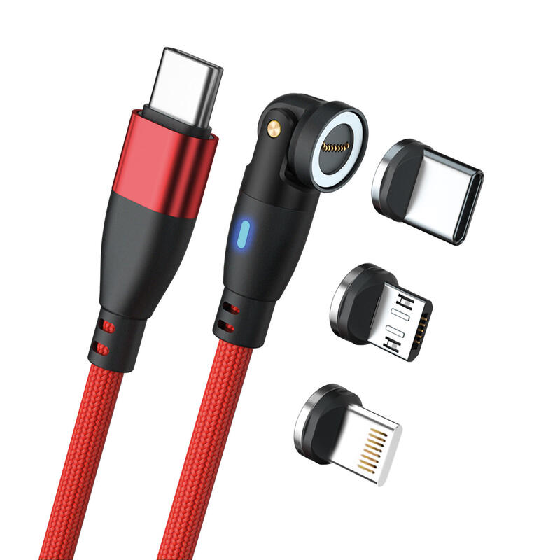 realpower-magneticcharge-100-cable-usb-1-m-usb-c-rojo