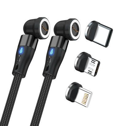 realpower-magnetic-cable1m2x-magnetischnegro-con-adapte