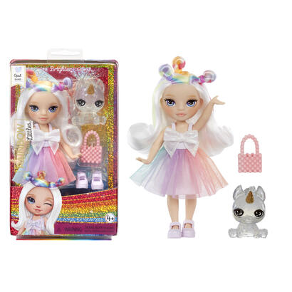 muneca-mga-entertainment-rainbow-high-littles-opal-rainbow-531203-euc