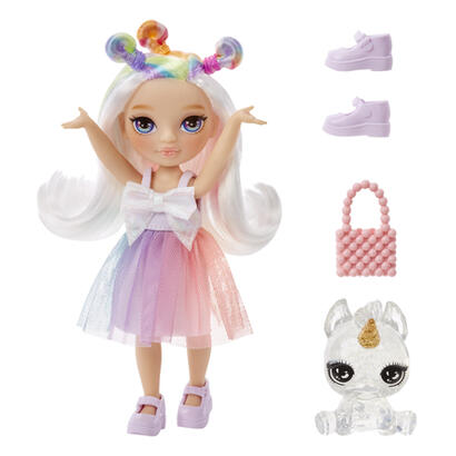 muneca-mga-entertainment-rainbow-high-littles-opal-rainbow-531203-euc