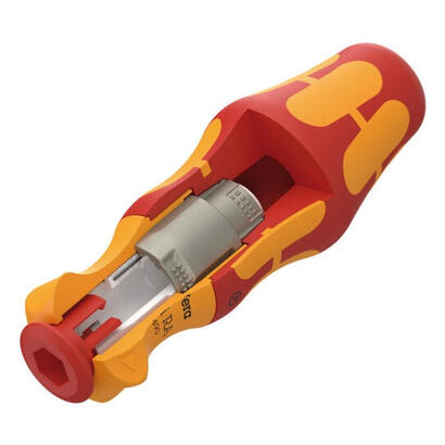 wera-837-i-ra-kraftform-kompakt-vde-soporte-de-mano-con-funcion-de-trinquete-destornillador-rojoamarillo-para-cuchillas-intercam