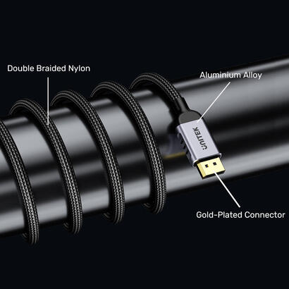 cable-unitek-c1626gy01-2m-displayport-21-negro