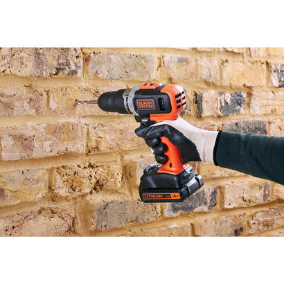 taladro-black-decker-bcd003c2k-qw-1400-rpm-sin-llave-negro-rojo