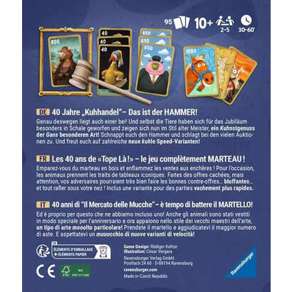 ravensburger-kuhhandel-edicion-40-anos-aniversario-juego-de-mesa-23025
