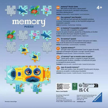 ravensburger-memory-puzzle-underwater-world-juego-de-mesa-22461