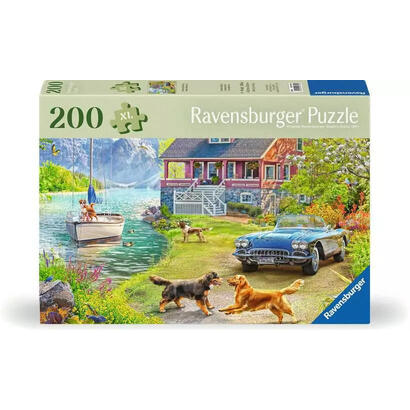 ravensburger-feel-well-puzzle-casa-de-verano-junto-al-lago-200-piezas-12001370