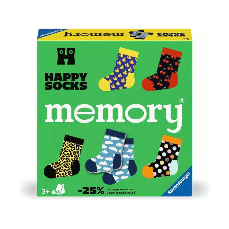 ravensburger-memory-happy-socks-juego-de-memoria-24702