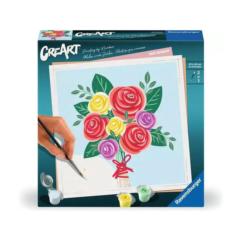 ravensburger-creart-rosenstrauss-pintura-25520 ravensburger-creart-rosenstrauss-pintura-25520