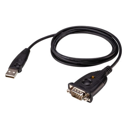 aten-uc232af-usb-type-a-rs-232-negro