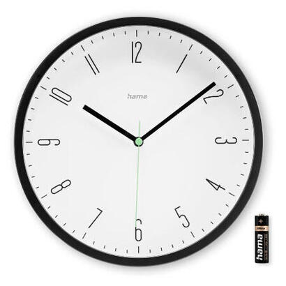 hama-capri-reloj-de-cuarzo-alrededor-negro-blanco
