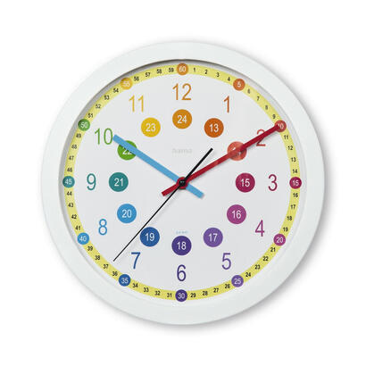hama-00222203-reloj-de-mesa-o-pared-reloj-analogico-circulo-multicolor