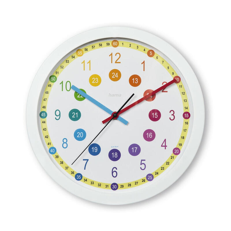 hama-00222203-reloj-de-mesa-o-pared-reloj-analogico-circulo-multicolor