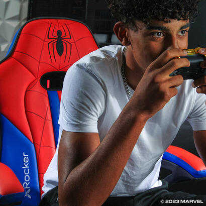 x-rocker-marvel-spider-man-gaming-sessel-blau-rot