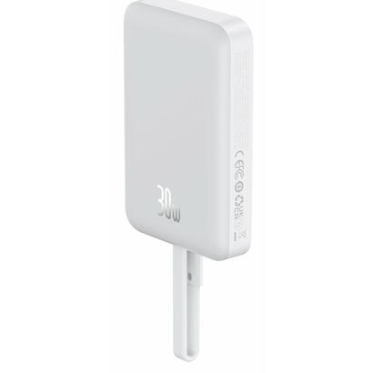 power-bank-baseus-10000mah-30w-magsafe-magnetic-wireless-mini-fast-charge-with-cable-type-c-stellar-white-p1002210b223-00