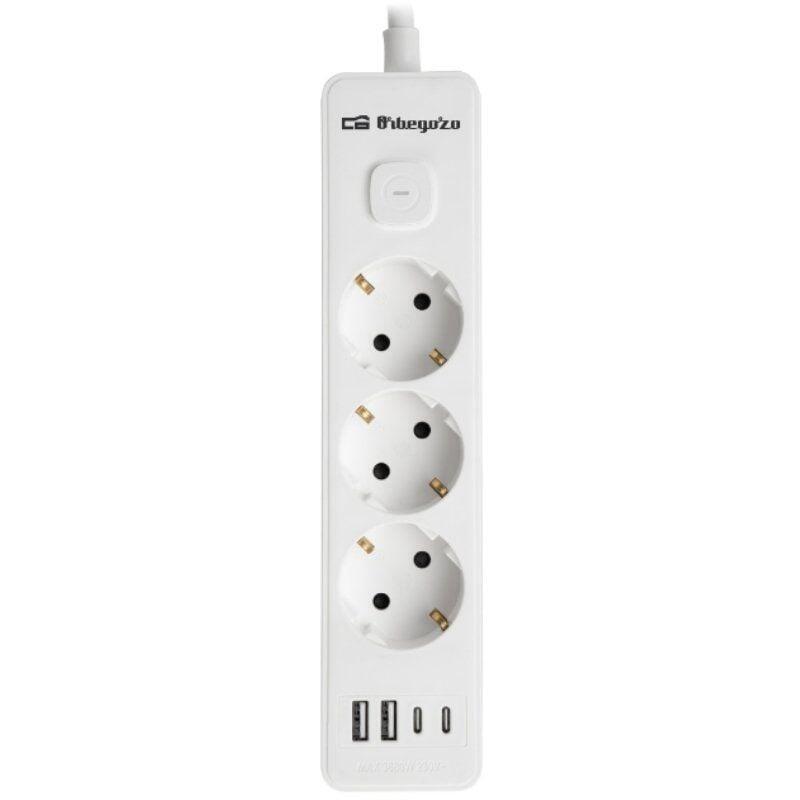 regleta-con-interruptor-orbegozo-en-3100-3-tomas-de-corriente-2-usb-2-usb-tipo-c-cable-14m-blanca