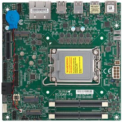 supermicro-placa-base-x13sav-ps-mini-itx-socket-1700-ddr5-only-single-reacondicionado