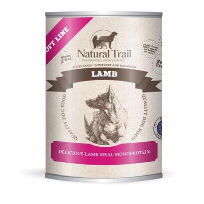 comida-humeda-para-perros-natural-trail-lamb-soft-line-800g