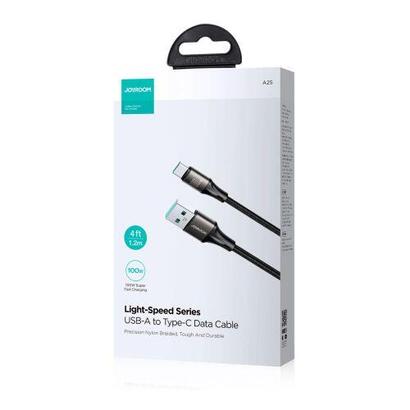 joyroom-light-speed-series-cable-usb-type-c-100w-12m-black-s-a25