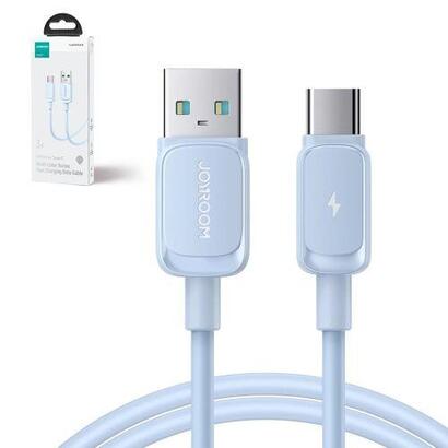 joyroom-usb-type-c-cable-multi-color-series-a14-480mbs-3a-12m-blue-s-ac027a141bl