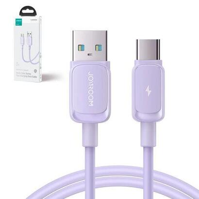 joyroom-usb-type-c-cable-multi-color-series-a14-480mbs-3a-12m-purple-s-ac027a141p