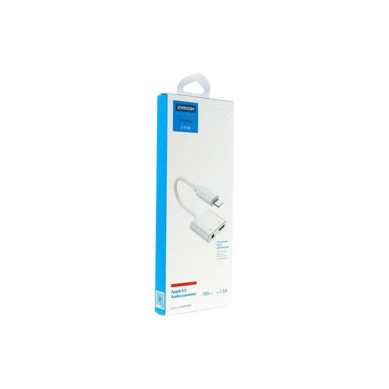 joyroom-adapter-lightning-to-lightning-35mm-mini-jack-012m-white-s-y104