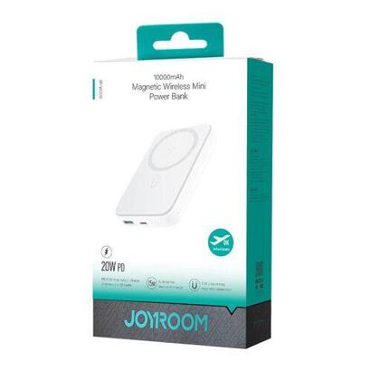 joyroom-jr-w020-10000mah-20w-power-delivery-magsafe-bialy