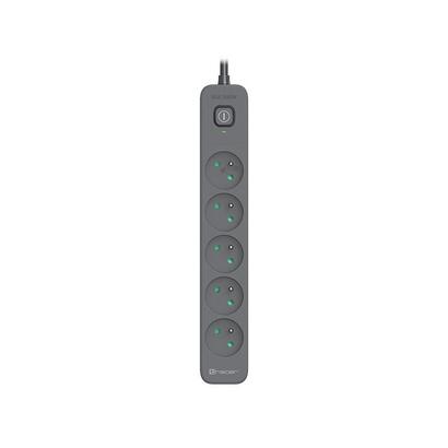 tracer-surge-protector-power-line-5m-graphite-5-sockets