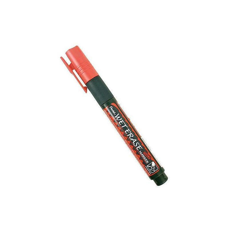 pentel-wet-erase-marcador-tiza-liquida-rojo-caja-12u-