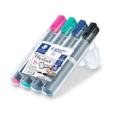 staedtler-marcador-356-lumocolor-flipchart-marker-colores-surtidos-estuche-4u-