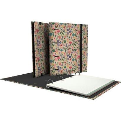 grafoplas-carpeta-anillas-mixtas-4x35-carpebook-a4-crecambio-100h-5x5-90gr-kraft-y-carton-reciclado-uninature-holanda