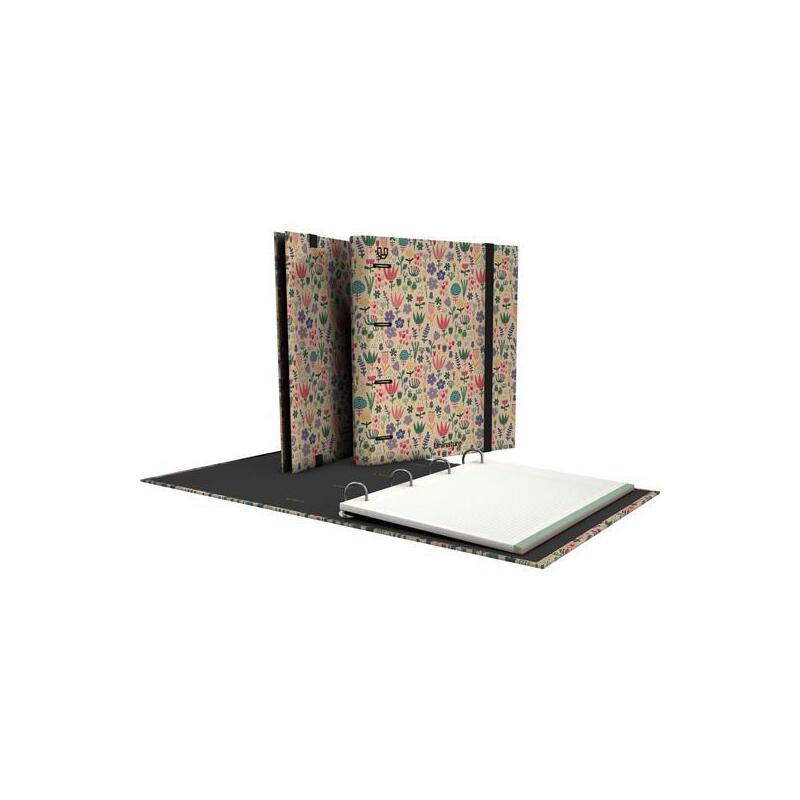 grafoplas-carpeta-anillas-mixtas-4x35-carpebook-a4-crecambio-100h-5x5-90gr-kraft-y-carton-reciclado-uninature-holanda