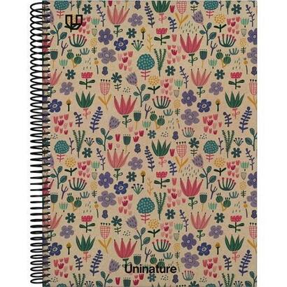 grafoplas-cuaderno-espiral-a4-80h-4x4-90gr-kraft-y-carton-reciclado-uninature-holanda