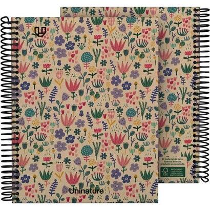 grafoplas-cuaderno-espiral-a5-80h-4x4-90gr-kraft-y-carton-reciclado-uninature-holanda
