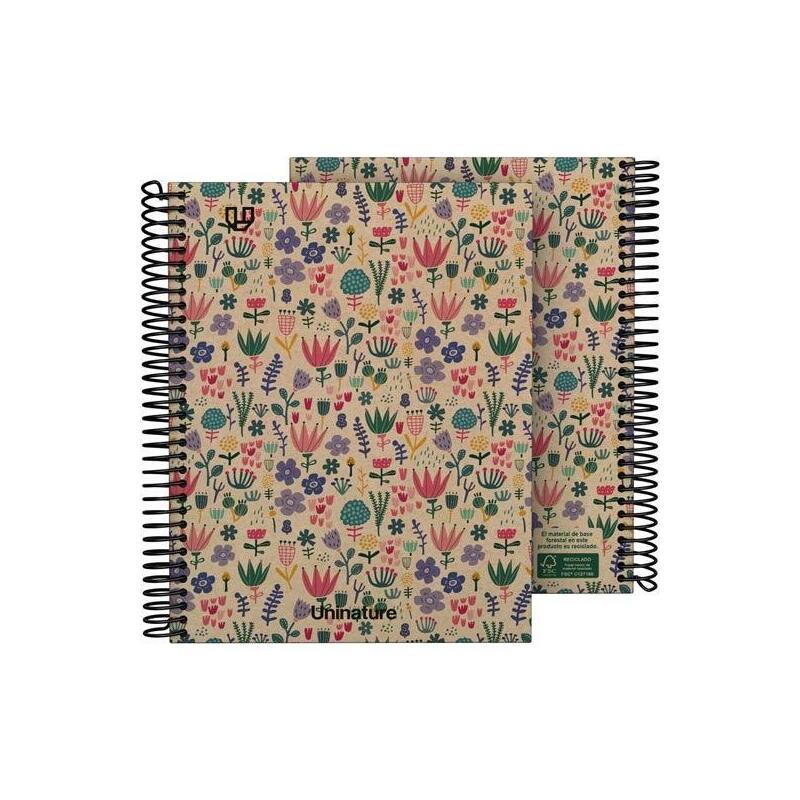 grafoplas-cuaderno-espiral-a5-80h-4x4-90gr-kraft-y-carton-reciclado-uninature-holanda