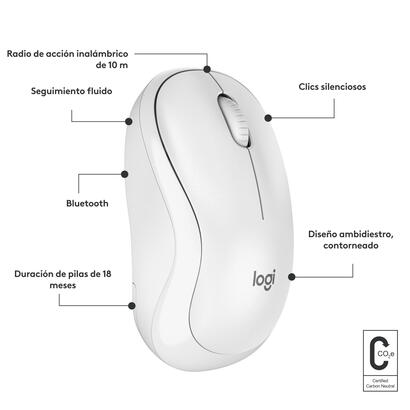 logitech-m240-raton-ambidextro-bluetooth-blanco-910-007120