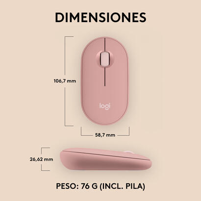 raton-logitech-pebble-2-m350s-wireless-bluetooth-rosa-910-007014
