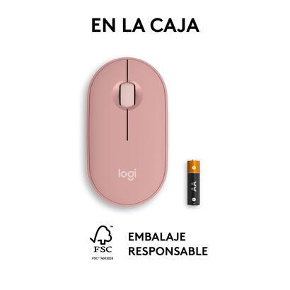 raton-logitech-pebble-2-m350s-wireless-bluetooth-rosa-910-007014