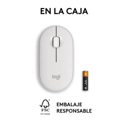 raton-logitech-pebble-2-m350s-wireless-bluetooth-blanco-910-007013