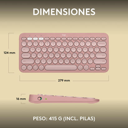 teclado-espanol-logitech-pebble-keys-2-k380s-rf-wireless-bluetooth-qwerty-rosa