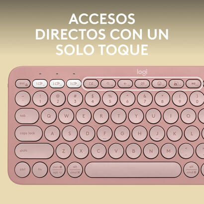 teclado-espanol-logitech-pebble-keys-2-k380s-rf-wireless-bluetooth-qwerty-rosa