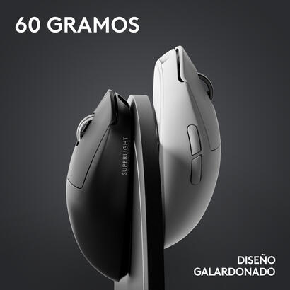 raton-logitech-g-pro-x-superlight-2-optico-5-botones-inalambrico-24-ghz-receptor-logitech-lightspeed-negro