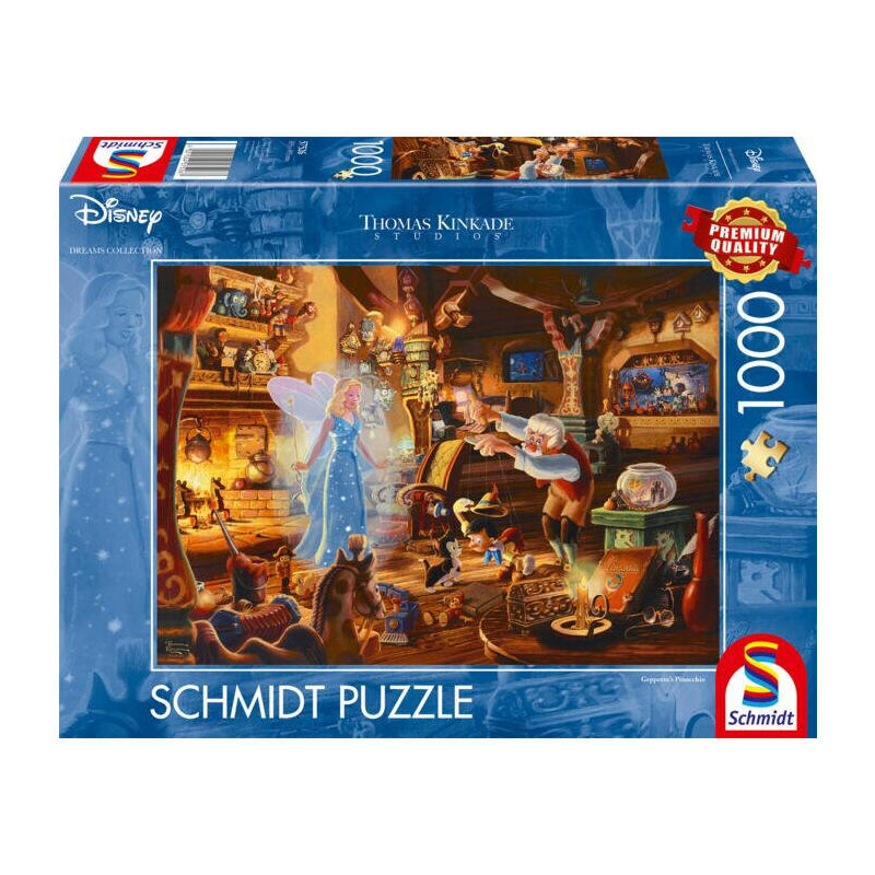 schmidt-spiele-thomas-kinkade-studios-disney-dreams-collection-pinocho-de-geppetto-rompecabezas-de-1000-piezas-57526