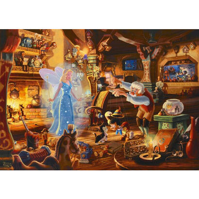 schmidt-spiele-thomas-kinkade-studios-disney-dreams-collection-pinocho-de-geppetto-rompecabezas-de-1000-piezas-57526