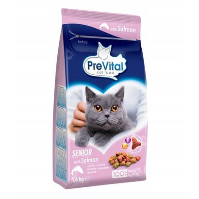 prevital-senior-salmon-comida-seca-para-gatos-14kg