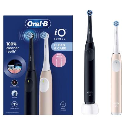 oral-b-io-series-2-night-black-calm-pink-mit-2handstuck