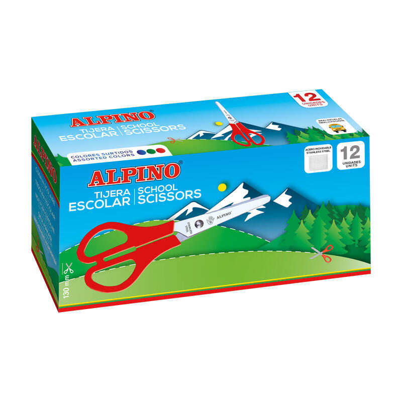 alpino-tijeras-escolares-school-especial-acero-inoxidable-caja-de-12-csurtidos