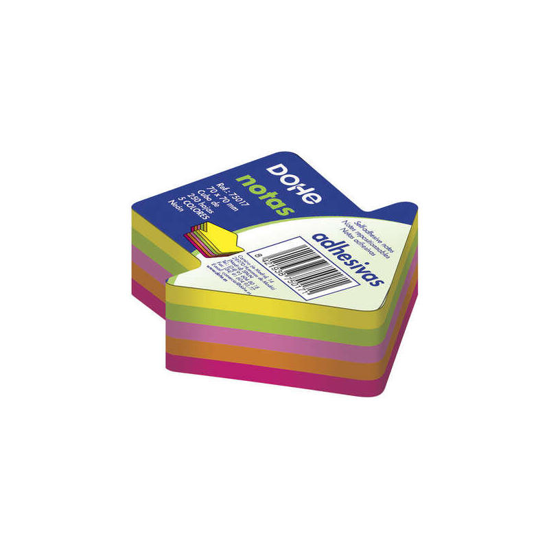 dohe-cubo-de-250-notas-reposicionables-con-forma-de-flecha-tamano-70x70mm-papel-de-75gr-ideal-para-oficina-y