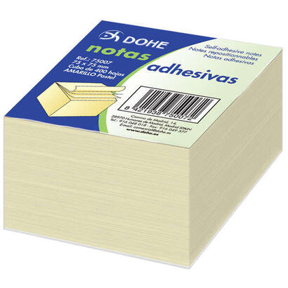 dohe-cubo-de-400-notas-reposicionables-tamano-75x75mm-papel-de-75gr-ideal-para-oficina-y-escuela-amarillo